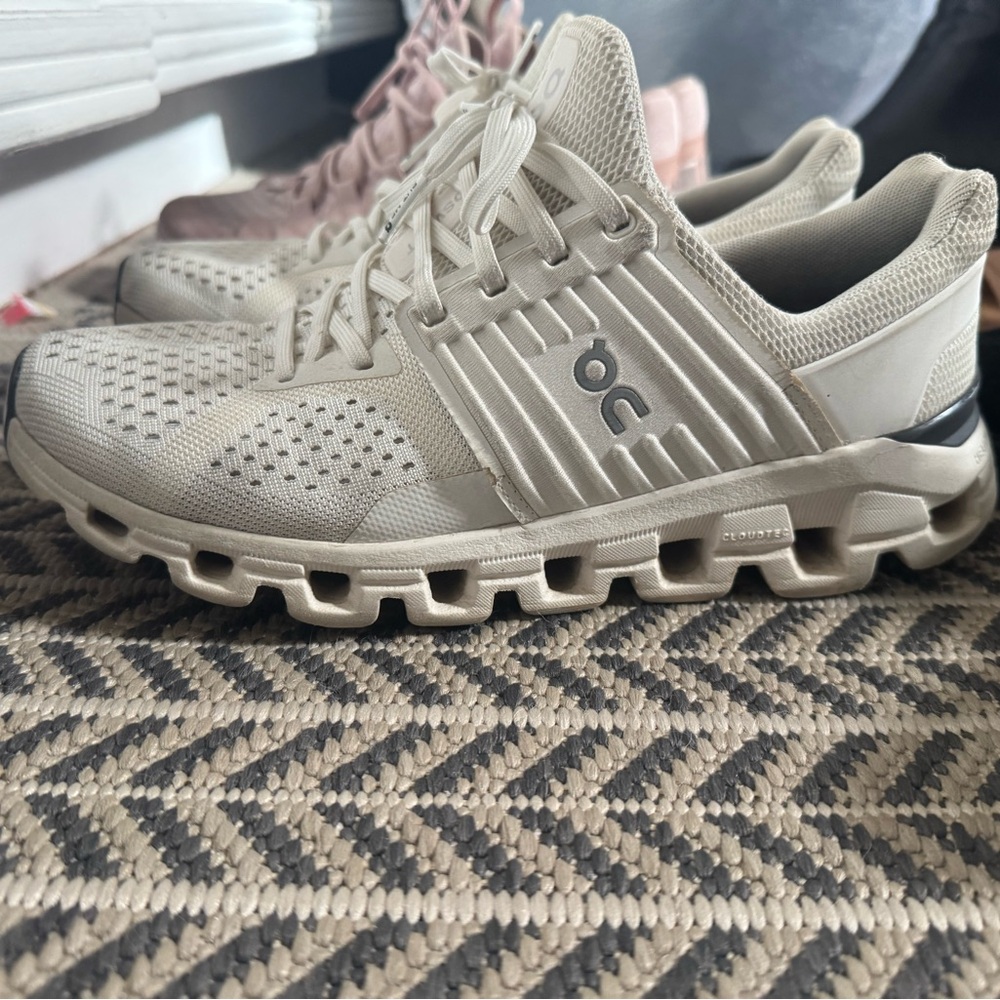 On cloud running shoes